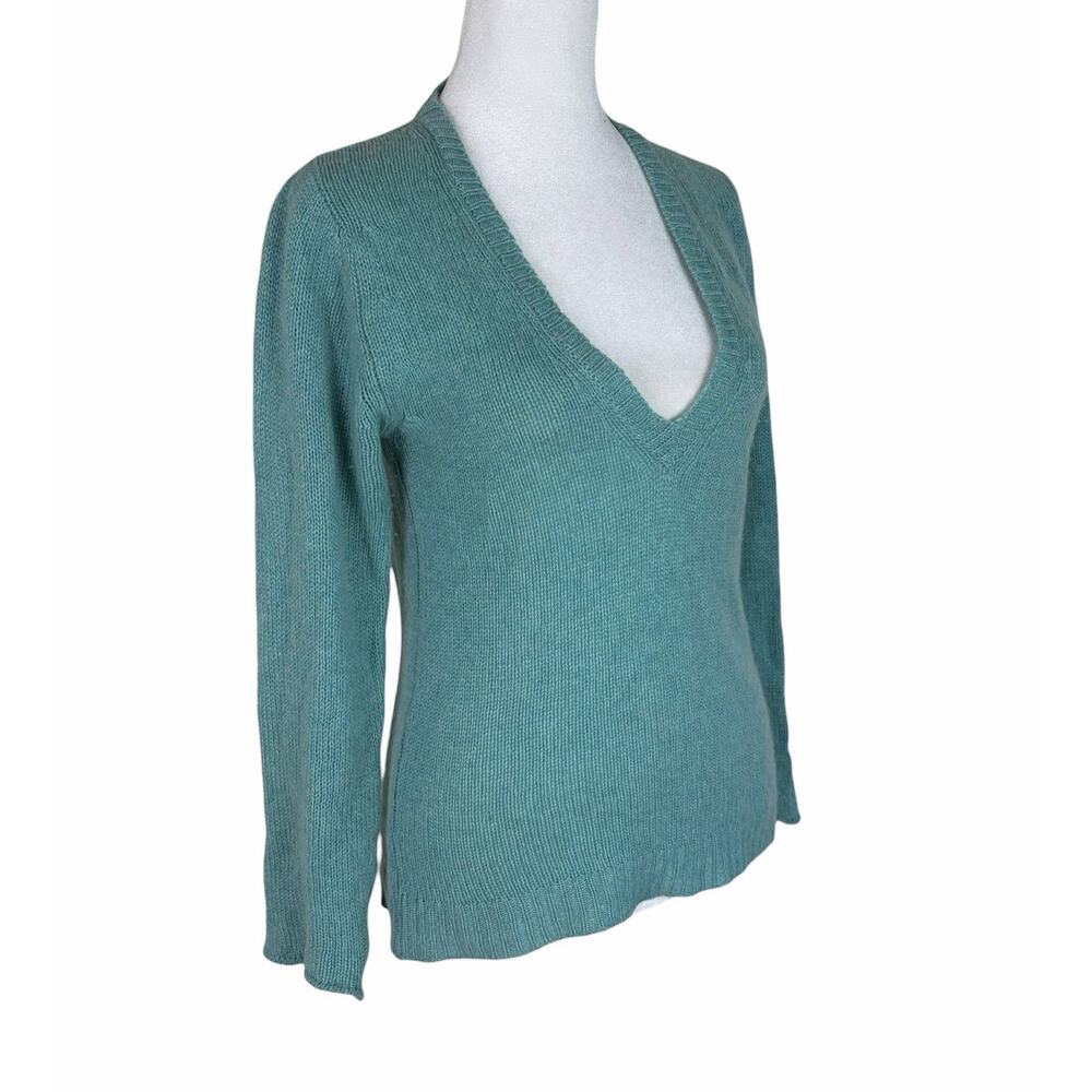 Brora Scottish Cashmere Classic Knitwear Sweater V-Neck Size 8/10 or US 4 - Picture 2 of 7